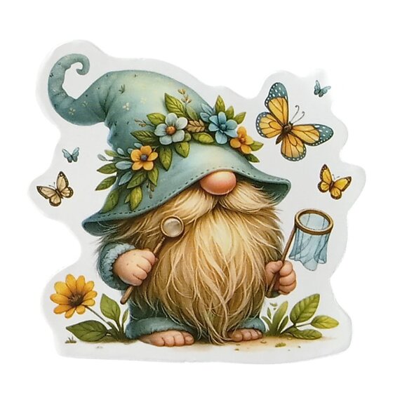🎯 10 for $10 / Cute Gnome Sticker - Picture 1 of 4